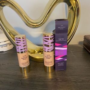 TWO tarte Face Tape Foundation 27H light-med honey